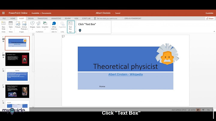 MyGuide: How to Add, Copy or Delete a Text Box in PowerPoint