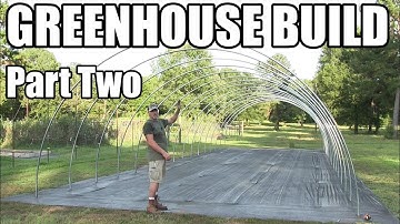 Greenhouse build part 2 of 6 from Growers Solution