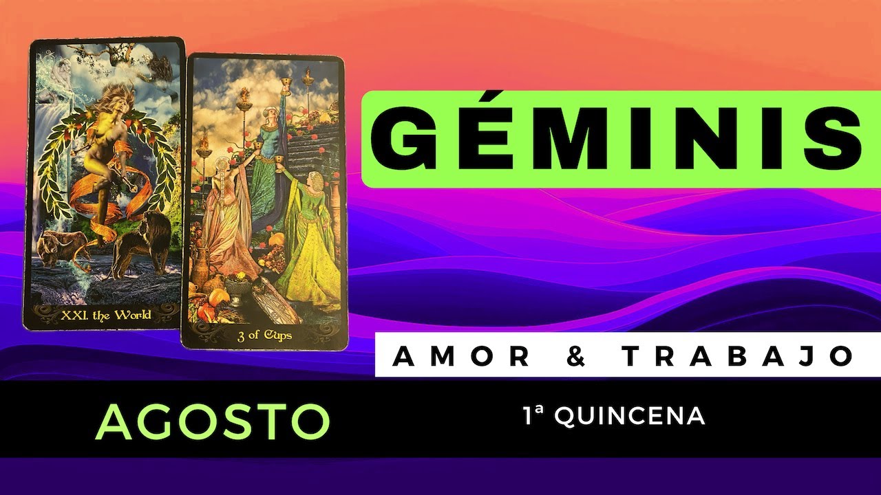 💚GEMINIS♊️Te va a dar amor y ATENCIÓN⏳♥️pero tiene asuntos que resolver ...