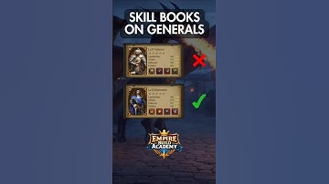 Adding Level 4 Skill Books to #evony Generals