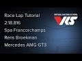 2017 - iRacing 24 Hours of Spa - Mercedes AMG GT3 - Tutorial