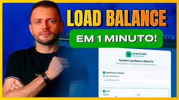 Crie seu Load Balance Inteligente em 1 Minuto com Failover Automático no Mikrotik!