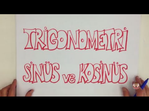 7dk'da TRİGONOMETRİ SİNÜS VE KOSİNÜS