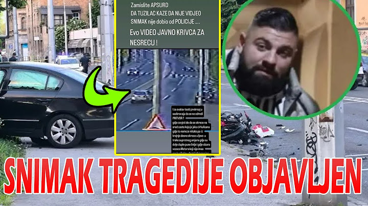 Video pokazao trenutak smrti Benjamina Spahovića – Brat otkrio ko je vozio Passat