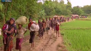 Myanmar Tensions: More than 27,000 Rohingya cross into Bangladesh