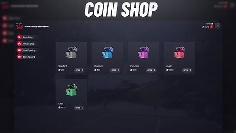 vms_coinshop | Monetize Server with Extra UI