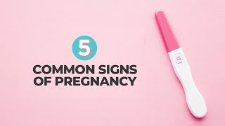 5 common signs of pregnancy | Sponsored by SmartyPants