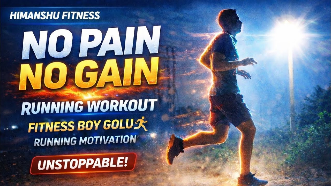 Morning 4AM Running + Full Body Workout | Viral Fitness Routine 🔥# ...