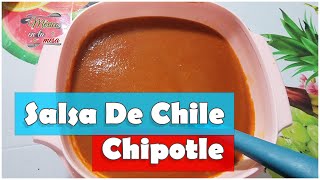 Salsa De Chile Chipotle Receta Sencilla Pero Muy Rica