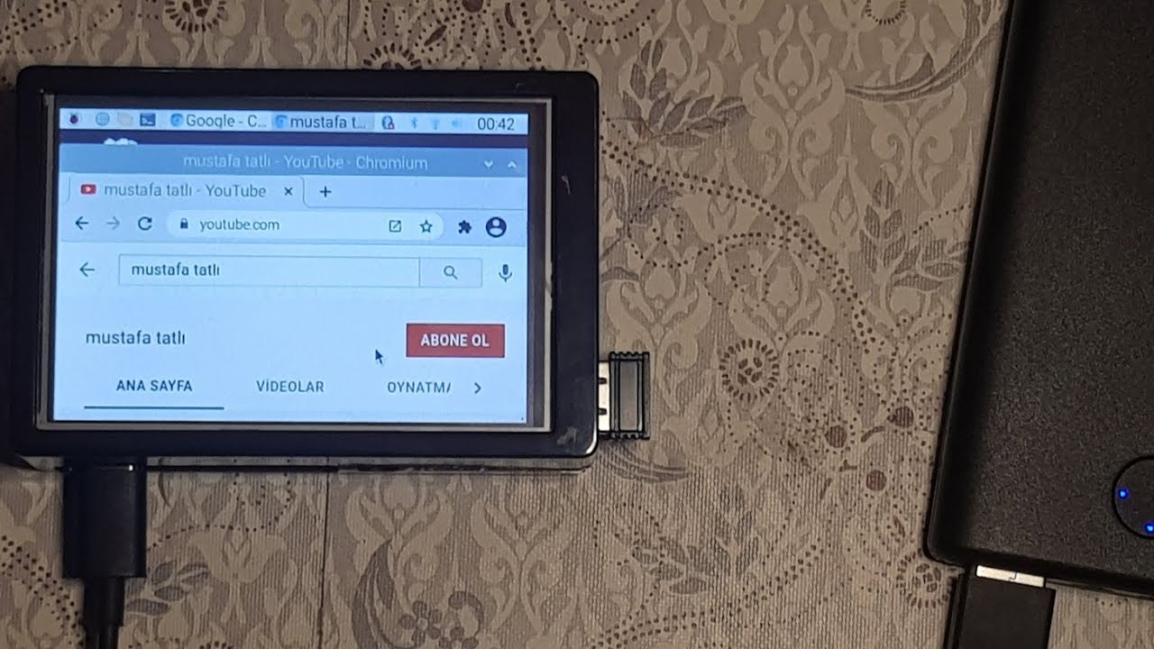 raspberry pi 4 LCD ekran incelemesi ve kurulumu - YouTube