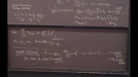 Real Analysis, Lecture 19: Series Convergence Tests, Absolute Convergence (3/7)