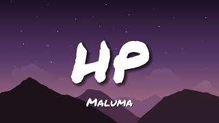 Maluma - HP (Letra/Lyrics)