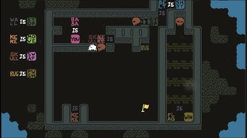 Baba Is You - Depth Extra 2 | Parade - Alternate Solution: Glitch Into Walls!