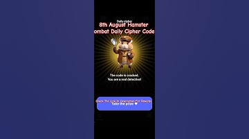 Hamster Kombat Daily Cipher Code | 8th August