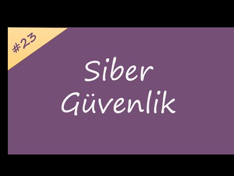 Siber Güvenlik ( Mehmet Üvey, Erkay Savaş)