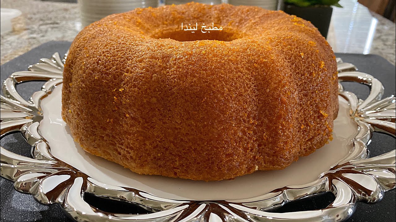 كيكة الپرتقال الهشه والبسيطة ومواده متوفره بكل بيت Orange cake