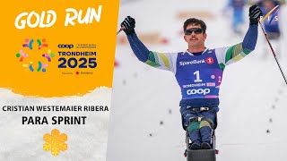 Cristian Westemaier Ribera Bests Rivals In Mens Sprint Sitting Race Trondheim 2025