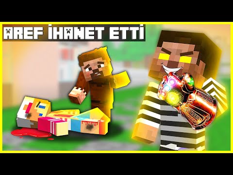 AREF BİZE İHANET ETTİ! 😱 - Minecraft