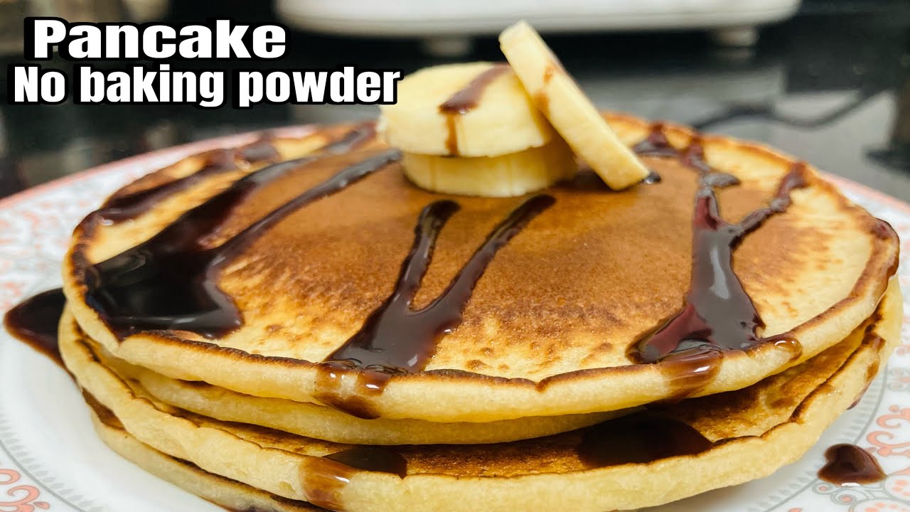 How to make pancake without baking powder kids tiffin box recipe 