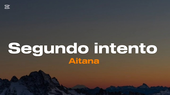Aitana  - Segundo intento  ( letras / lyrics)