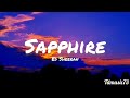 Ed Sheeran - Sapphire (Lyrics)