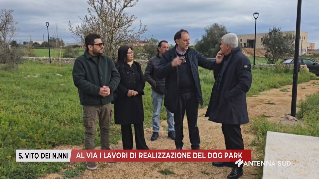 16 FEBBRAIO 2026 - SAN VITO DEI NORMANNI (BR) - AL VIA I LAVORI DI REALIZZAZIONE DEL DOG PARK