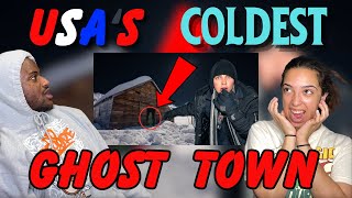 ALMOST GETTING CAUGHT EXPLORING USA'S COLDEST GHOST TOWN