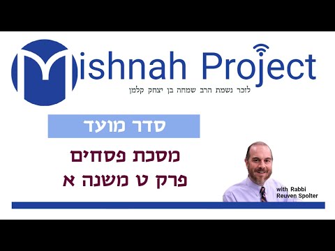 Pesachim Chapter 9 - Youtube