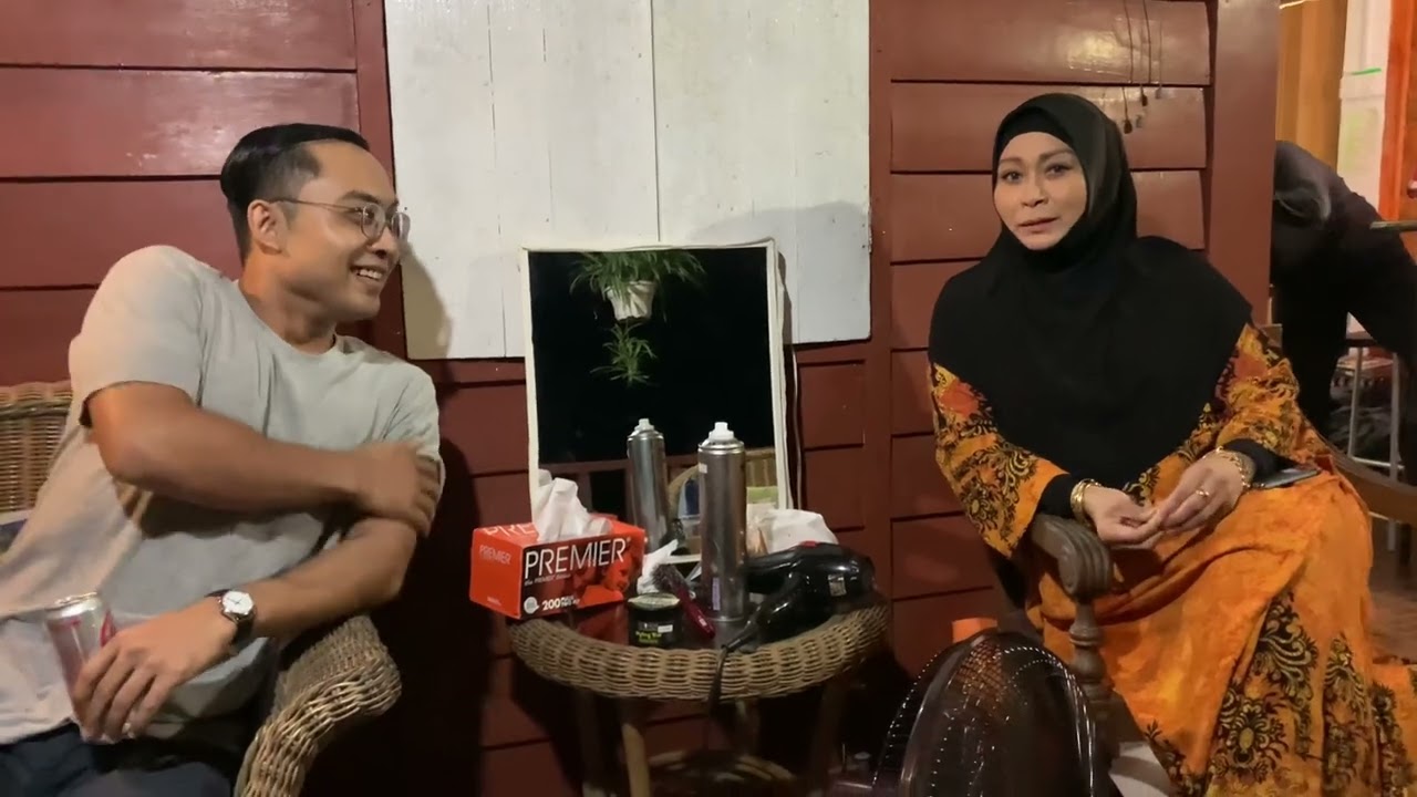 bual bicara bersama keluarga mak leha