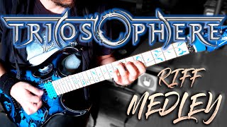 TRIOSPHERE 🔥 Epic 25 RIFFS Medley