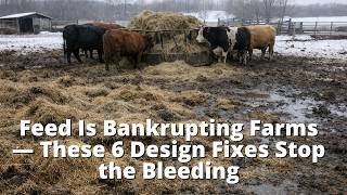 Feed Is Bankrupting Farms These 6 Design Fixes Stop The Bleeding