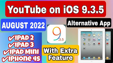 YouTube on iOS 9.3.5  New Solution Error Loading tap to retry || August 2022 Youtube iOS 9.3.5 New