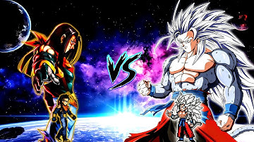 Super Android 17 V2 OP (New) VS Xeno Goku V3 OP (all form) in Jump Force Mugen