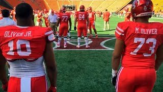 Ed Oliver flashes back on High School football career & his brother's impact!