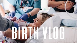 BIRTH VLOG | Induced With Foley Bulb, Labor \& Delivery Of Our First Baby!