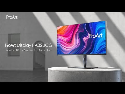 ProArt Display PA32UCG – Master HDR in Any Creative Production | ASUS