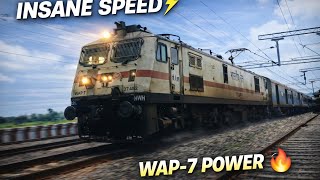 🔥THUNDEROUS RUN OF P-7 WITH MAIL/EXP TRAIN | SILCHAR EXP SKIPPING THROUGH PTLD | TOWARDS NBQ | NFR 