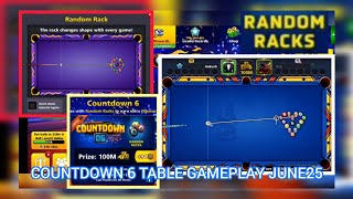 8 BALL POOL COUNTDOWN 6 TABLE GAMEPLAY JUNE25 8 BALL POOL RANDOM RACKS GAMEPLAY JUNE25