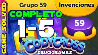 CodyCross - Crucigramas | Invenciones - Grupo 59 [Completo] screenshot 2