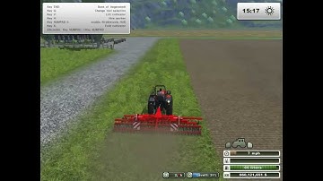 Farming simulator 2013  -  How to remove grass