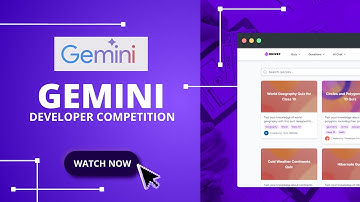 Quizec AI Web Application|  Gemini Developer Competition 2024 | #buildwithgemini