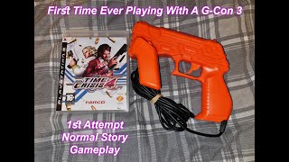 Time Crisis 4 - First Time Ever Playing With A G-Con 3 (PS3)