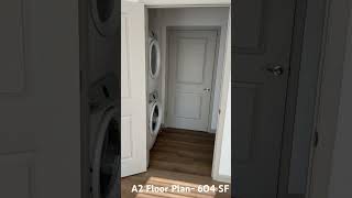 A2 Floor Plan -604 SF