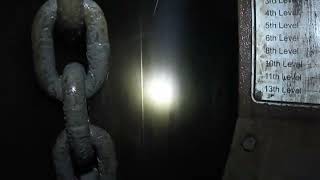 Down a Mine Shaft In a Shaft Sinking Bucket - 3,200 ft