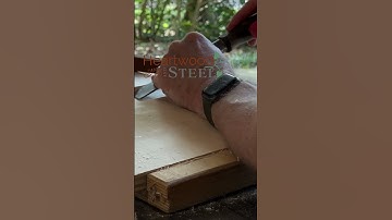 Cleaning up lap joints with the router and chisels