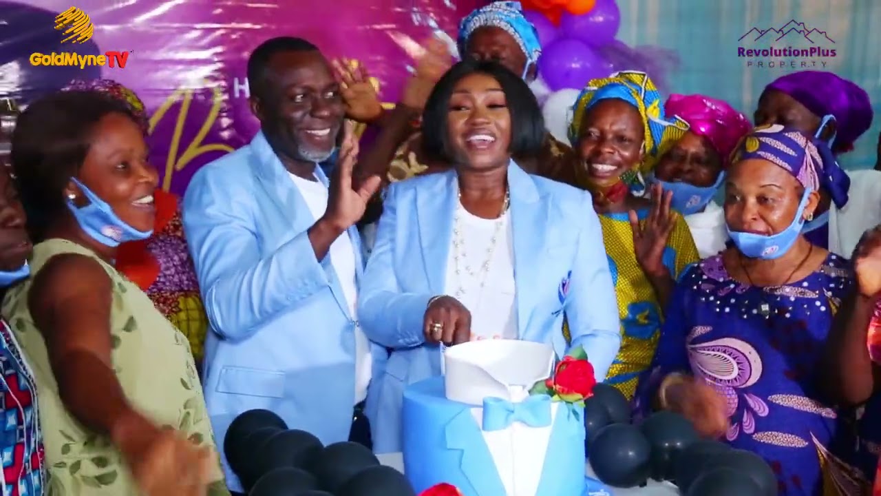BAMIDELE ONALAJA OF REVOLUTIONPLUS PROPERTY CELEBRATES HIS BIRTHDAY WITH WIDOWS