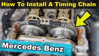 Mercedes Timing Chain Install - How To DIY - Part 2