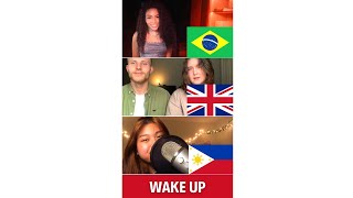 Who Sang It Better? Wake Up (Brazil, Philippines, UK) #Shorts
