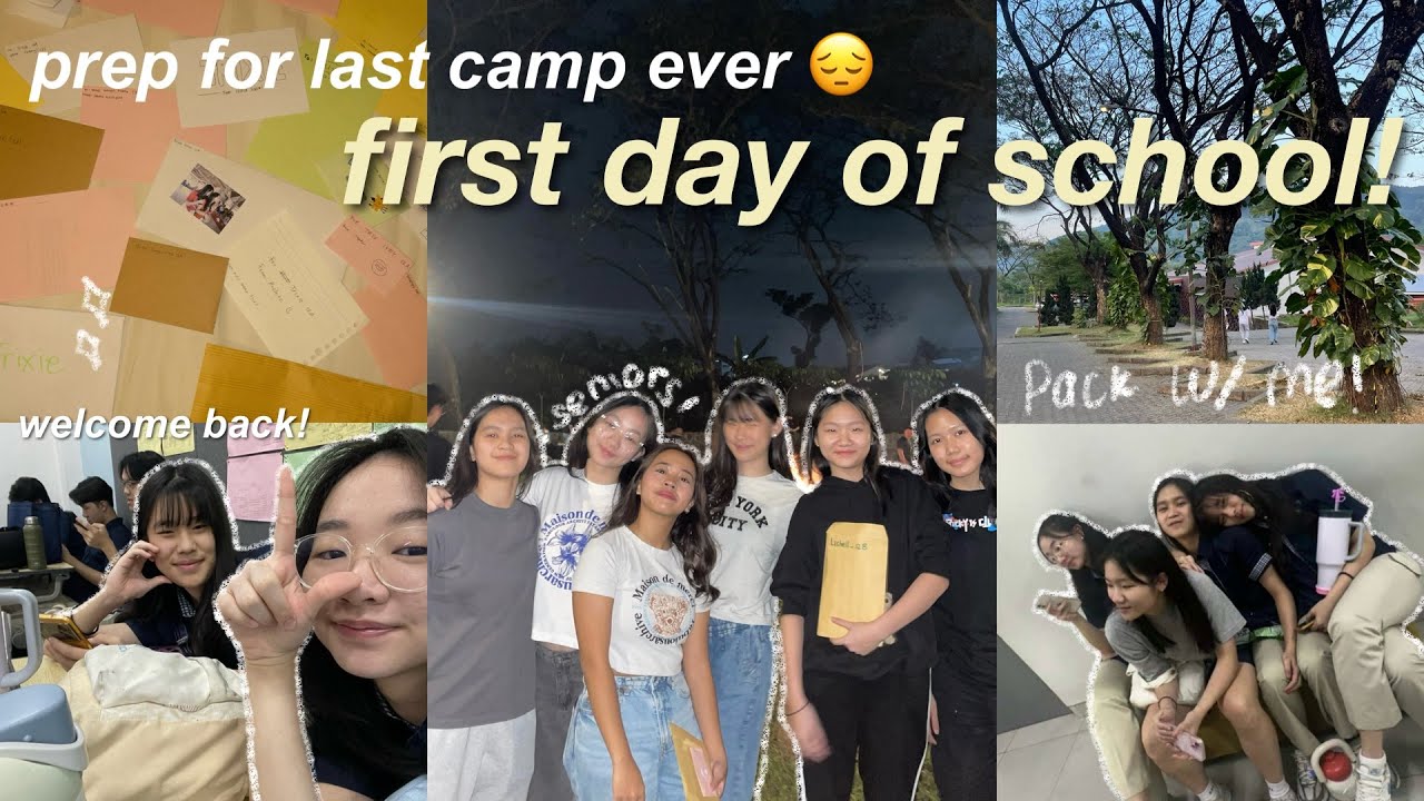 FIRST DAY OF SCHOOL VLOG + pack w/ me! | FRESHLY SEVENTEEN EP.3