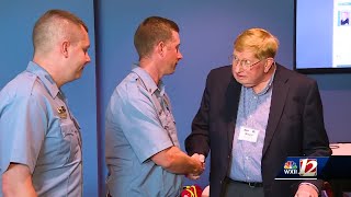 Heart attack survivor reunites with Guilford County first responders who help saved his life